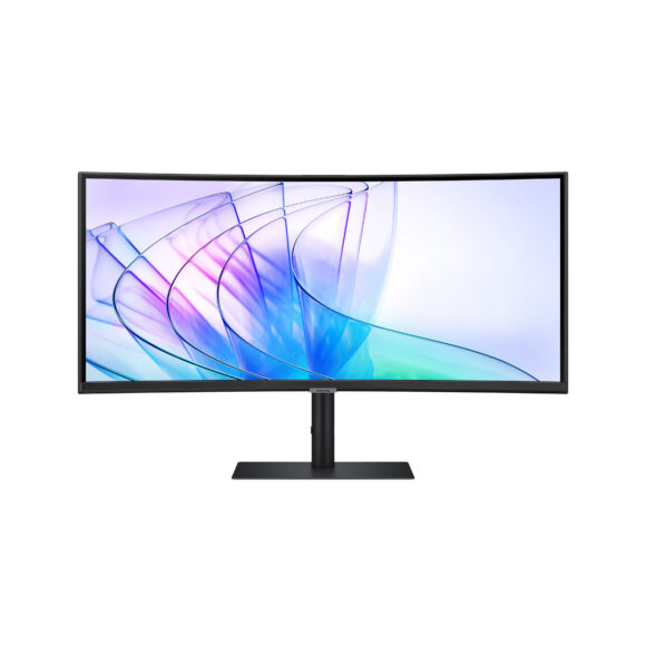 Samsung Monitor 34″ VA UWQHD (3,440×1,440) 100Hz S65VC Curved (LS34C650VAEXXT)