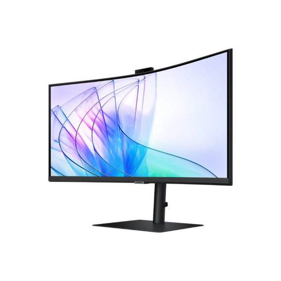 Samsung Monitor 34″ VA UWQHD (3,440×1,440) 100Hz S65VC Curved (LS34C650VAEXXT) - Image 2